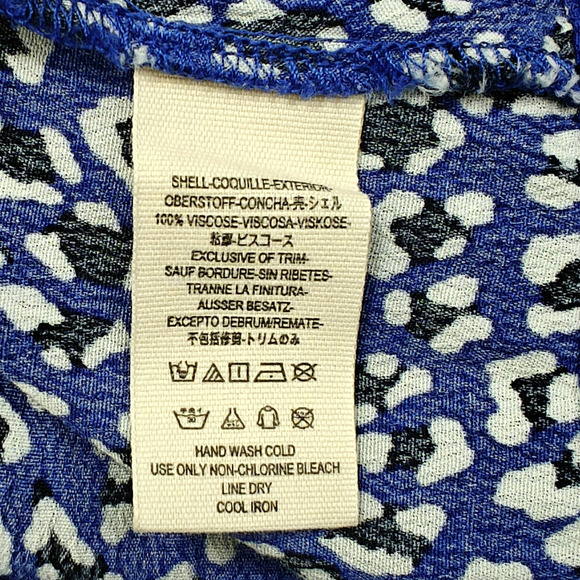 Free People Gorgeous Jess Maxi Wrap Dress Size Small Blue Black Floral Boho - Picture 10 of 10